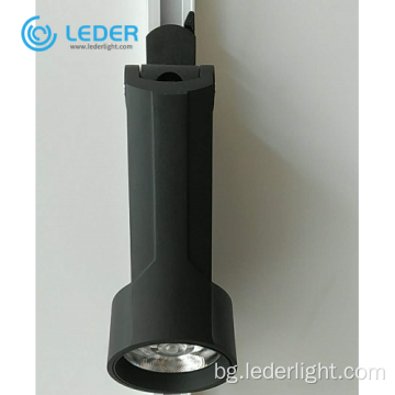LEDER Вътрешна иновативна черна 30W LED тракова светлина